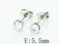 HY Wholesale Earrings 316L Stainless Steel Fashion Jewelry Earrings-HY81E0503JID