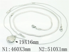 HY Wholesale Necklaces Stainless Steel 316L Jewelry Necklaces-HY59N0075OQ