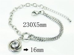 HY Wholesale Bracelets 316L Stainless Steel Jewelry Bracelets-HY59B1043MG