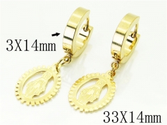 HY Wholesale Earrings 316L Stainless Steel Fashion Jewelry Earrings-HY67E0499JLW