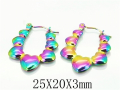 HY Wholesale Earrings 316L Stainless Steel Fashion Jewelry Earrings-HY70E0744LZ