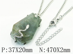 HY Wholesale Necklaces Stainless Steel 316L Jewelry Necklaces-HY92N0393HJD