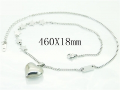 HY Wholesale Necklaces Stainless Steel 316L Jewelry Necklaces-HY32N0617PL