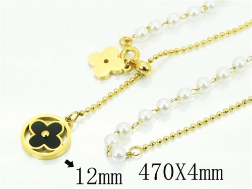 HY Wholesale Necklaces Stainless Steel 316L Jewelry Necklaces-HY32N0604HHC