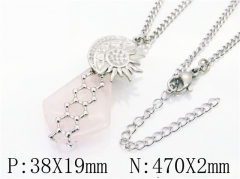 HY Wholesale Necklaces Stainless Steel 316L Jewelry Necklaces-HY92N0389HJV