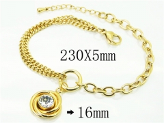 HY Wholesale Bracelets 316L Stainless Steel Jewelry Bracelets-HY59B1063NX