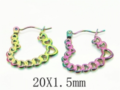 HY Wholesale Earrings 316L Stainless Steel Fashion Jewelry Earrings-HY70E0734LZ