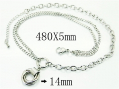 HY Wholesale Necklaces Stainless Steel 316L Jewelry Necklaces-HY59N0042NC