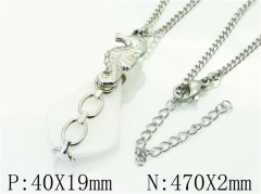 HY Wholesale Necklaces Stainless Steel 316L Jewelry Necklaces-HY92N0403HJD