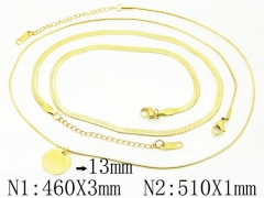 HY Wholesale Necklaces Stainless Steel 316L Jewelry Necklaces-HY59N0129HBB