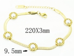HY Wholesale Bracelets 316L Stainless Steel Jewelry Bracelets-HY59B1085MLW
