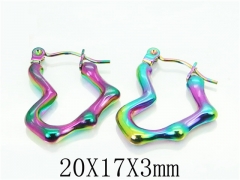 HY Wholesale Earrings 316L Stainless Steel Fashion Jewelry Earrings-HY70E0754LC