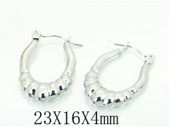 HY Wholesale Earrings 316L Stainless Steel Fashion Jewelry Earrings-HY70E0746KE