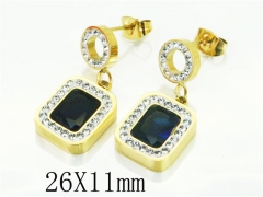 HY Wholesale Earrings 316L Stainless Steel Fashion Jewelry Earrings-HY32E0186HZL