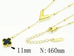 HY Wholesale Necklaces Stainless Steel 316L Jewelry Necklaces-HY32N0619HDD