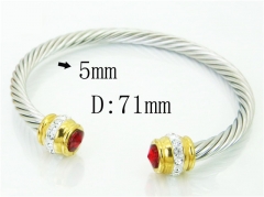 HY Wholesale Bangles Stainless Steel 316L Fashion Bangle-HY38B0744HMS