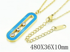 HY Wholesale Necklaces Stainless Steel 316L Jewelry Necklaces-HY80N0548OLX