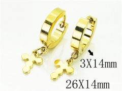 HY Wholesale Earrings 316L Stainless Steel Fashion Jewelry Earrings-HY67E0491JW