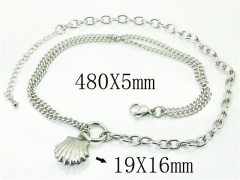 HY Wholesale Necklaces Stainless Steel 316L Jewelry Necklaces-HY59N0043NR