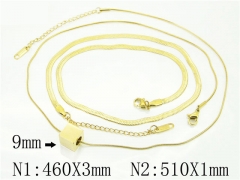 HY Wholesale Necklaces Stainless Steel 316L Jewelry Necklaces-HY59N0167HYU