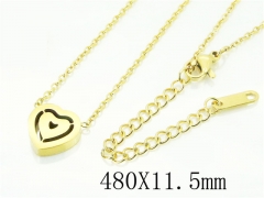 HY Wholesale Necklaces Stainless Steel 316L Jewelry Necklaces-HY80N0534LW