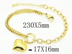 HY Wholesale Bracelets 316L Stainless Steel Jewelry Bracelets-HY59B1066NA