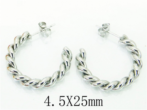 HY Wholesale Earrings 316L Stainless Steel Fashion Jewelry Earrings-HY22E0603HEE
