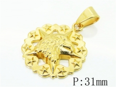 HY Wholesale Pendant 316L Stainless Steel Jewelry Pendant-HY13P1854PW