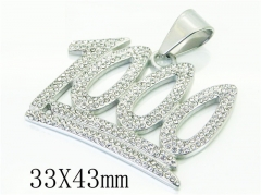 HY Wholesale Pendant 316L Stainless Steel Jewelry Pendant-HY13P1893HNS