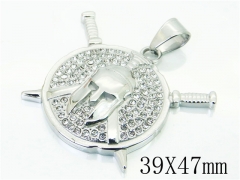 HY Wholesale Pendant 316L Stainless Steel Jewelry Pendant-HY13P1859HHS