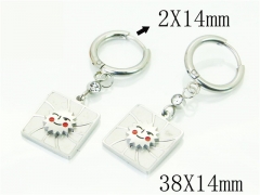 HY Wholesale Earrings 316L Stainless Steel Fashion Jewelry Earrings-HY25E0717PQ