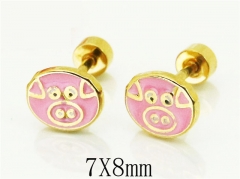 HY Wholesale Earrings 316L Stainless Steel Fashion Jewelry Earrings-HY67E0508LZ