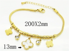 HY Wholesale Bracelets 316L Stainless Steel Jewelry Bracelets-HY32B0434H1L