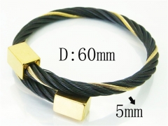 HY Wholesale Bangles Stainless Steel 316L Fashion Bangle-HY38B0725HJS