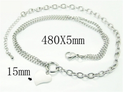 HY Wholesale Necklaces Stainless Steel 316L Jewelry Necklaces-HY59N0051NC