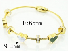 HY Wholesale Bangles Stainless Steel 316L Fashion Bangle-HY80B1355HMZ