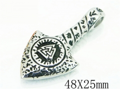 HY Wholesale Pendant 316L Stainless Steel Jewelry Pendant-HY13P1804OS