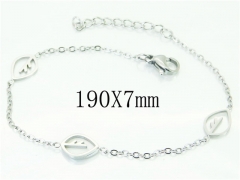 HY Wholesale Bracelets 316L Stainless Steel Jewelry Bracelets-HY25B0274MZ