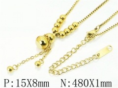 HY Wholesale Necklaces Stainless Steel 316L Jewelry Necklaces-HY80N0537NL