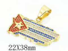 HY Wholesale Pendant 316L Stainless Steel Jewelry Pendant-HY13P1905HJL