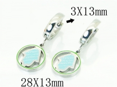 HY Wholesale Earrings 316L Stainless Steel Fashion Jewelry Earrings-HY25E0737PS