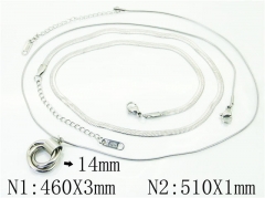 HY Wholesale Necklaces Stainless Steel 316L Jewelry Necklaces-HY59N0085OD