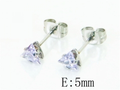 HY Wholesale Earrings 316L Stainless Steel Fashion Jewelry Earrings-HY81E0510JIR