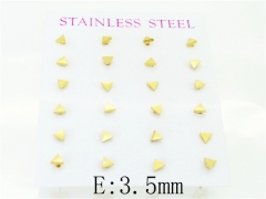 HY Wholesale Earrings 316L Stainless Steel Fashion Jewelry Earrings-HY56E0168HIF