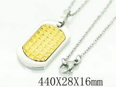 HY Wholesale Necklaces Stainless Steel 316L Jewelry Necklaces-HY64N0134PQ