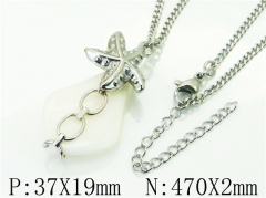 HY Wholesale Necklaces Stainless Steel 316L Jewelry Necklaces-HY92N0400HJE