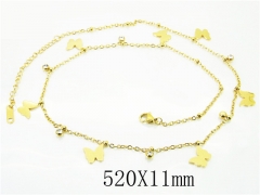 HY Wholesale Necklaces Stainless Steel 316L Jewelry Necklaces-HY80N0564HZL