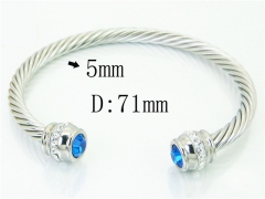 HY Wholesale Bangles Stainless Steel 316L Fashion Bangle-HY38B0739HLE