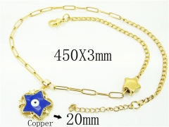 HY Wholesale Necklaces Stainless Steel 316L Jewelry Necklaces-HY62N0480HQQ