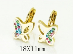 HY Wholesale Earrings 316L Stainless Steel Fashion Jewelry Earrings-HY67E0501KE